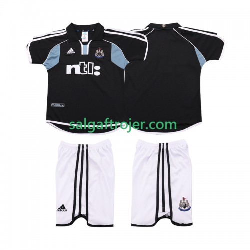 Newcastle United 2000 2001 Fodboldtrøjer Børn Retro Udebanesæt Kort ærmer Newcastle United 2000 2001 Fodboldtrøjer Børn Retro Udebanesæt Kort ærmer
